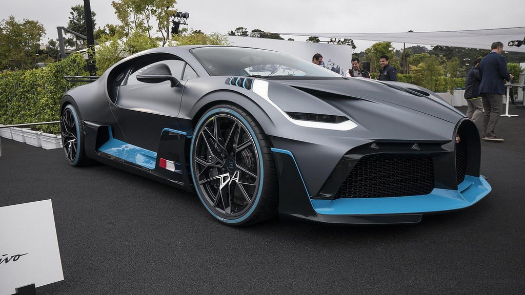 Bugatti : la voiture Divo est dotée de pièces imprimées en 3D