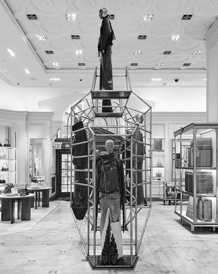 2025 est l'année Rick Owens avec un pop-up chez Bergdorf Goodman
