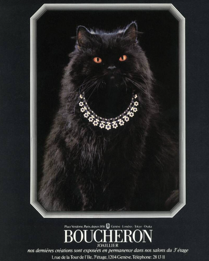 Wladimir, l'icône féline de Boucheron fait son retour pour les fêtes