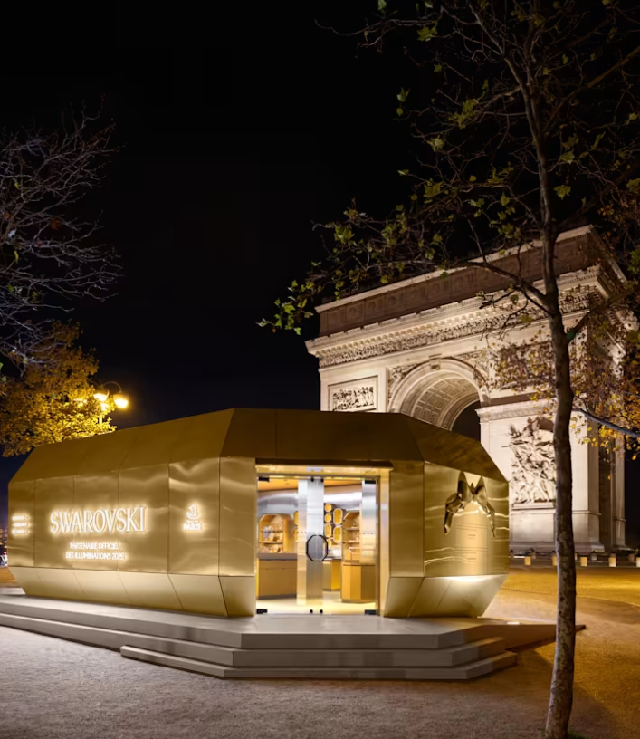 Noël du Luxe - Swarovski illumine les Champs-Elysées