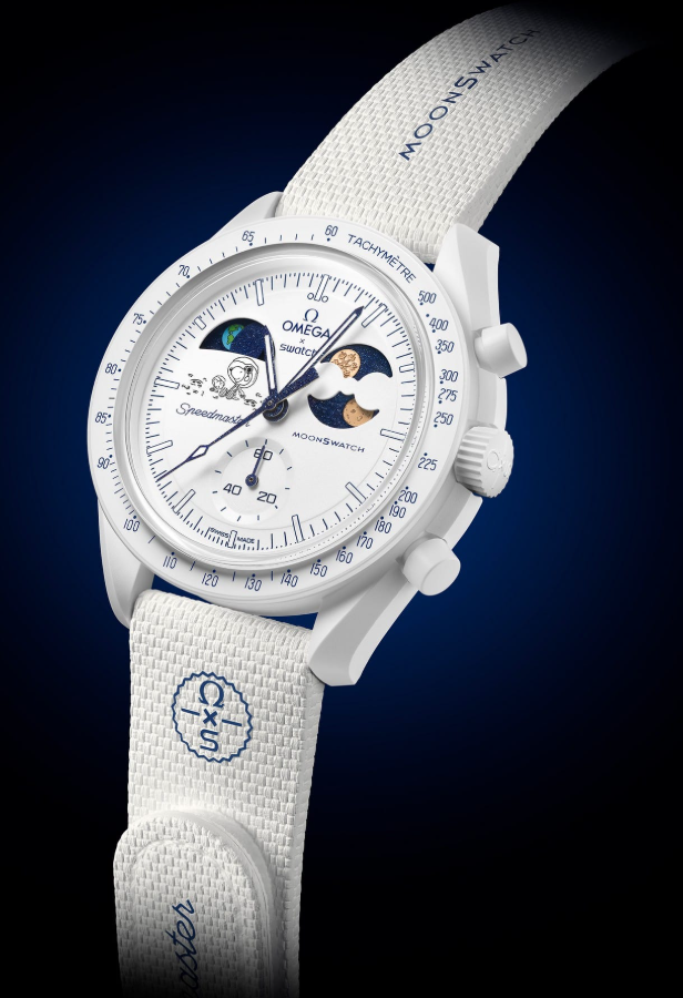 MoonSwatch Cold Moon : montre de luxe