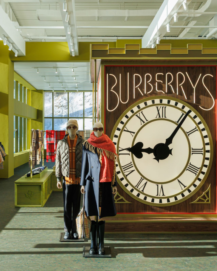Pop-up Burberry à Chongli : stratégie et enjeux du luxe en Chine