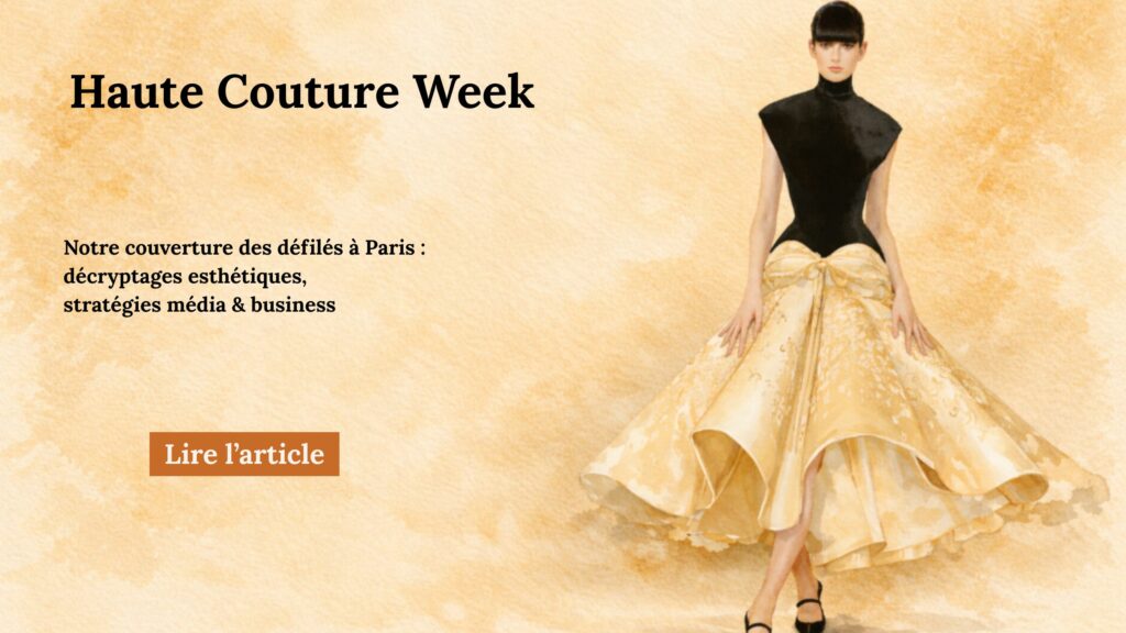 Haute Couture Week janvier 2026 : calendrier, analyses et tendances du marché du luxe
