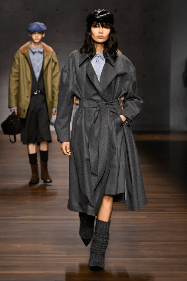 Emporio Armani Automne-Hiver 2026 : une couture en état d'alerte