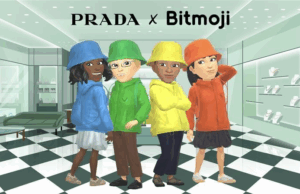 Prada lance une collection Bitmoji avec Snapchat