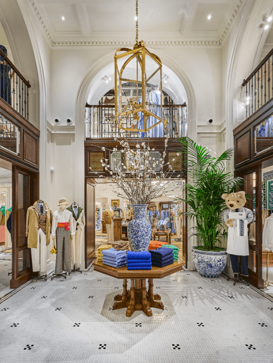 Ralph Lauren à Zurich : analyse du nouveau magasin