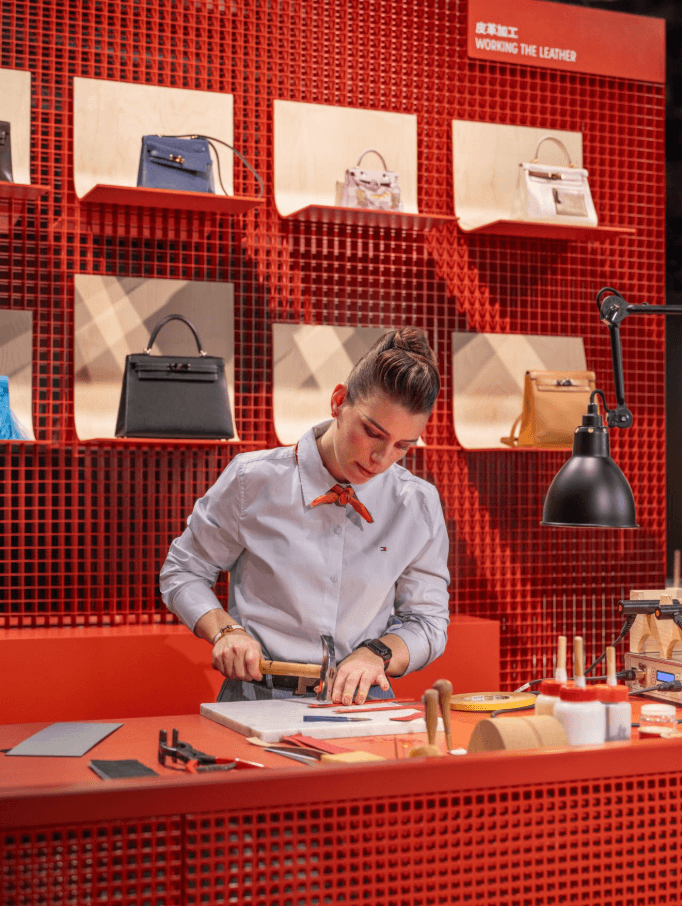 « Hermès in the Making » fait étape à Shanghai