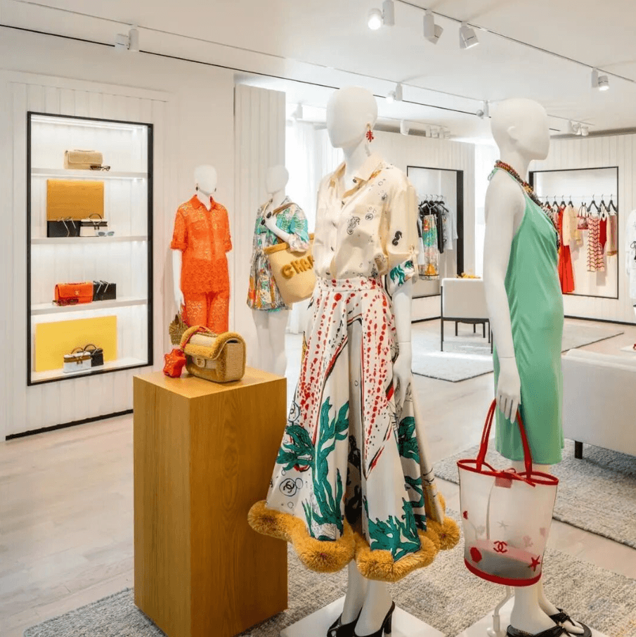 Chanel ouvre sa boutique d'été dans les Hamptons