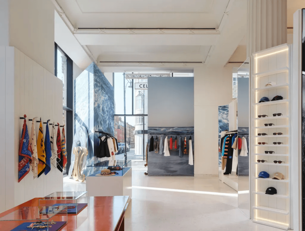Pop-up store luxe été 2026 | L'Été CELINE à Shanghai