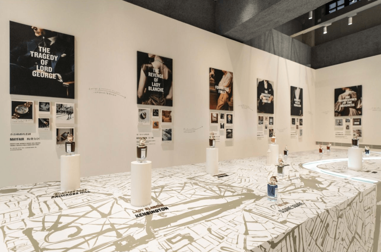 Penhaligon's met en scène ses parfums à Shanghai