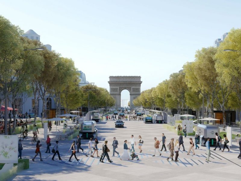 Les Champs-Elysées bientôt transformés ?