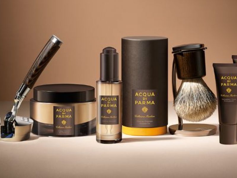 Acqua di Parma présente sa collection Barbiere