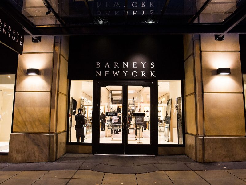 Un plan de secours pour Barney’s ?