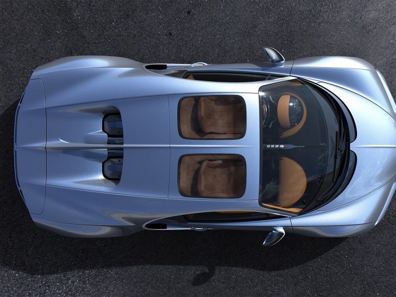 Bugatti dévoile sa Chiron Sky View