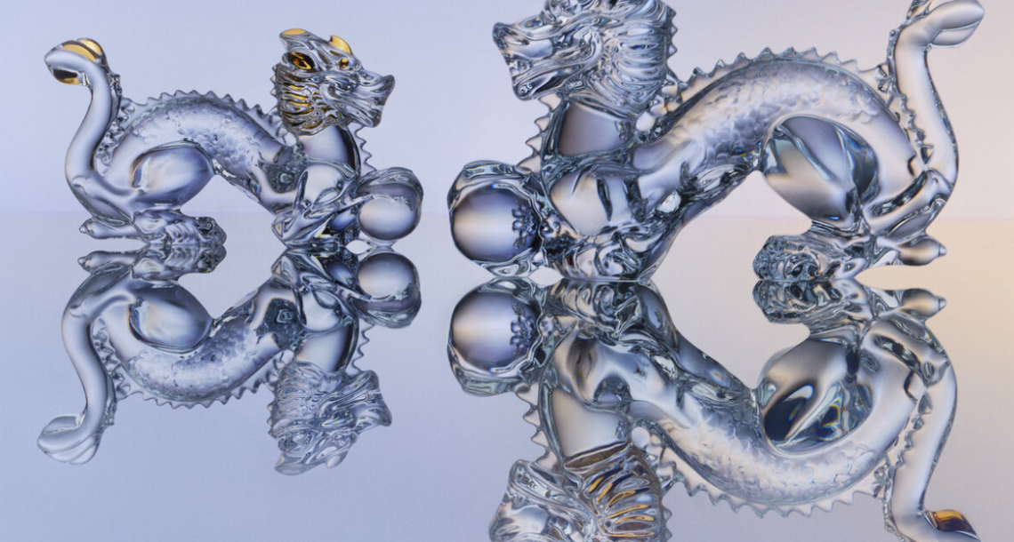 Baccarat célèbre l’année du dragon avec l’artiste Allison Hawkes