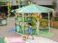 Van Cleef & Arpels : un jardin fleuri au Rockefeller Center