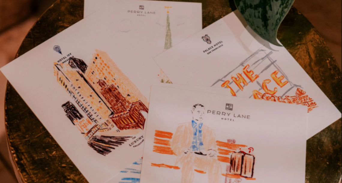 Michael McGregor illustre l’art du voyage pour Marriott
