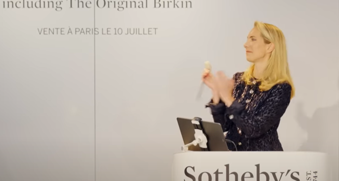 Vente record pour le premier Birkin d’Hermès : quelles leçons pour le luxe et l’art ?