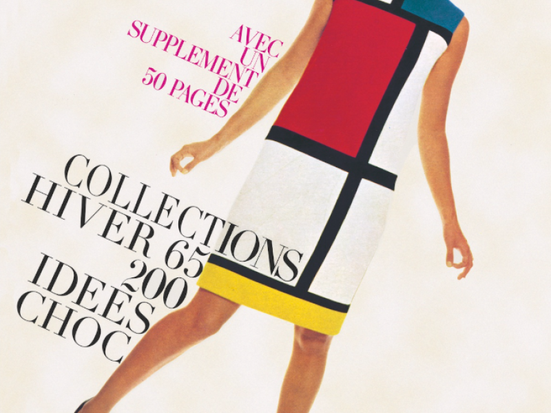 Yves Saint Laurent et la révolution Mondrian : quand la mode devient art