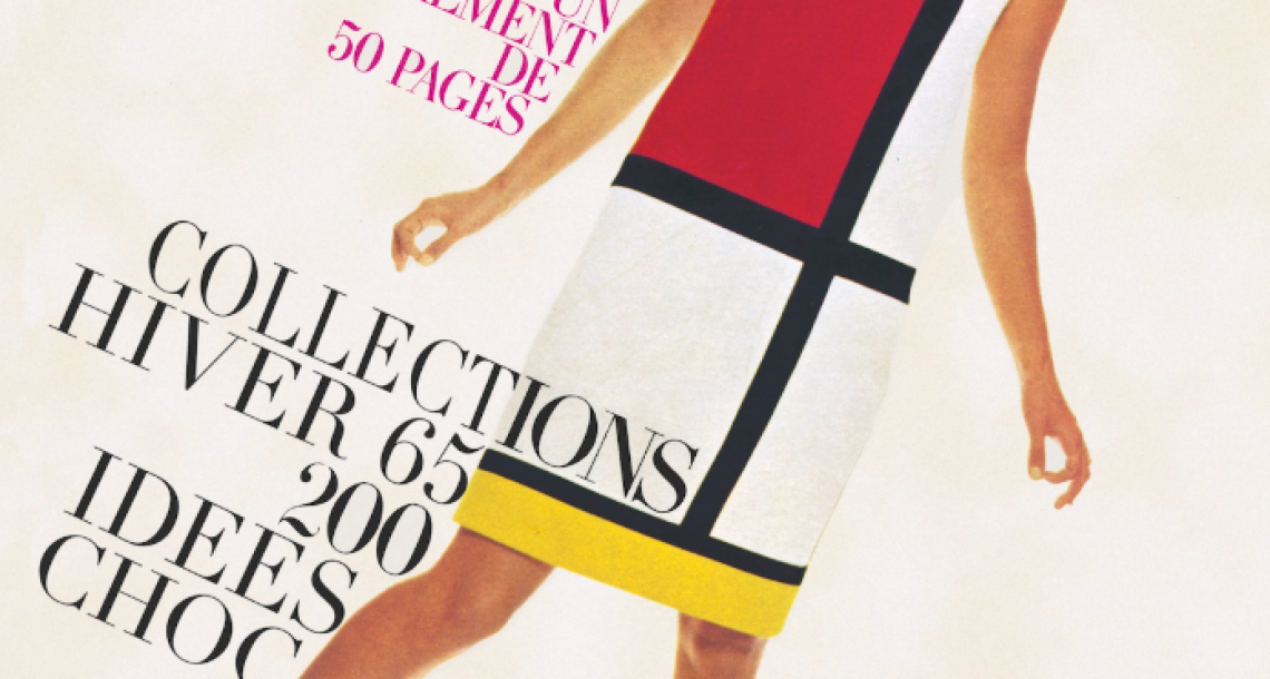Yves Saint Laurent et la révolution Mondrian : quand la mode devient art