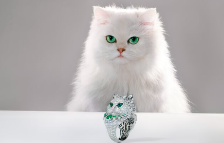 Noël du Luxe | Wladimir, l’icône féline de Boucheron fait son retour pour les fêtes