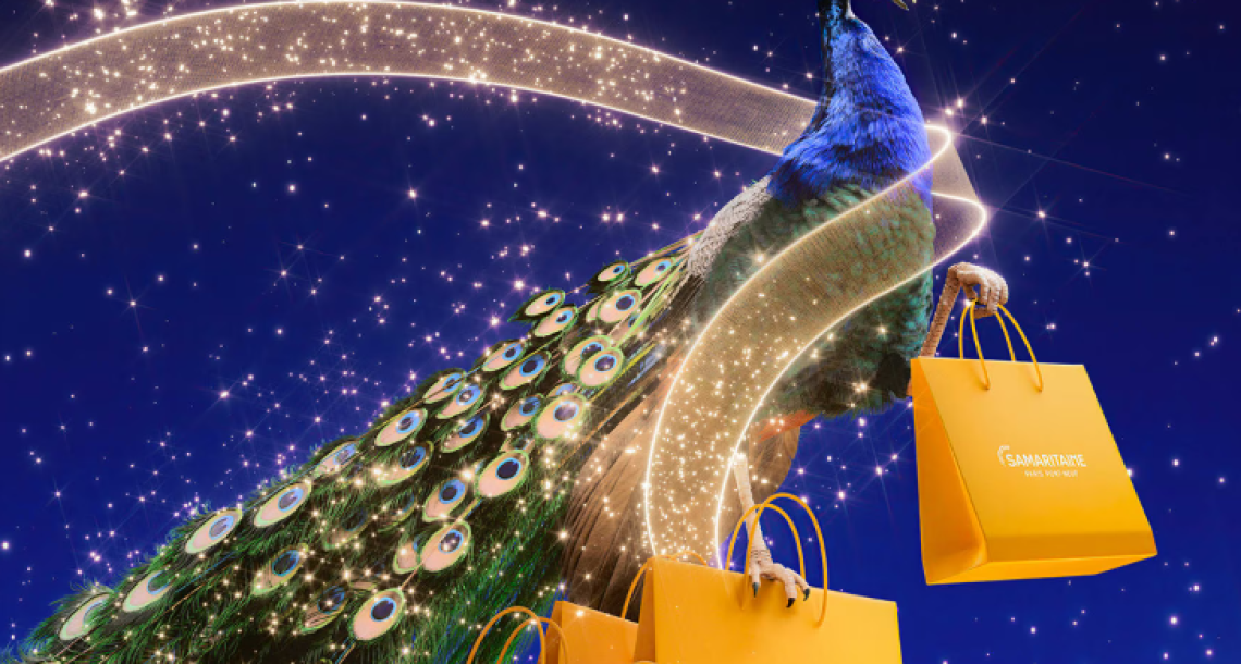 Noël du Luxe | La Samaritaine s’emballe avec une animation culturelle et engagée