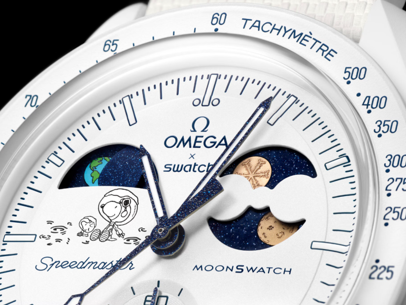 MoonSwatch Cold Moon : la montre de luxe vendue seulement les jours de neige
