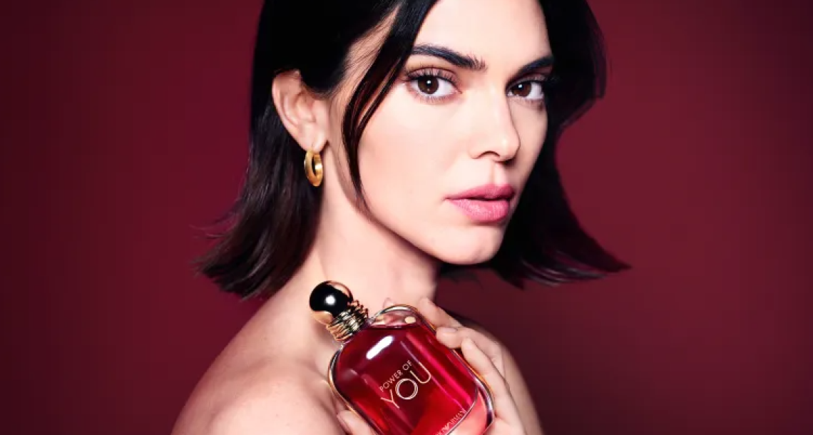 Emporio Armani nomme Kendall Jenner ambassadrice du parfum Power of You