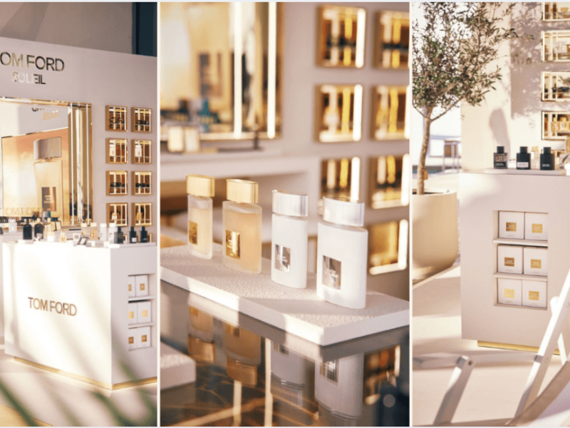 Tom Ford Beauty : analyse du pop-up store Soleil à Dubaï