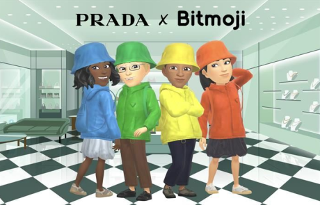 Prada et Snapchat étendent leur collaboration avec les avatars Bitmoji