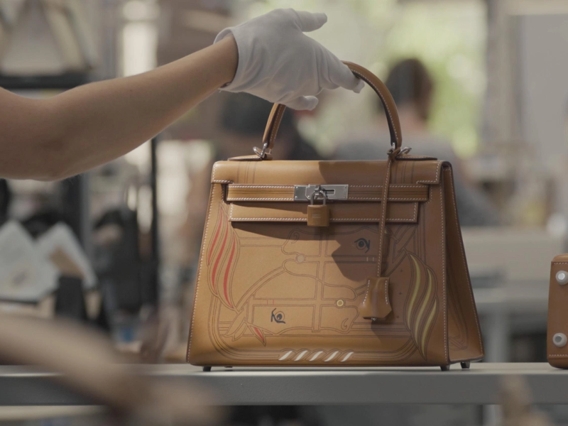 Hermès renforce sa production avec la maroquinerie de Loupes (Gironde)