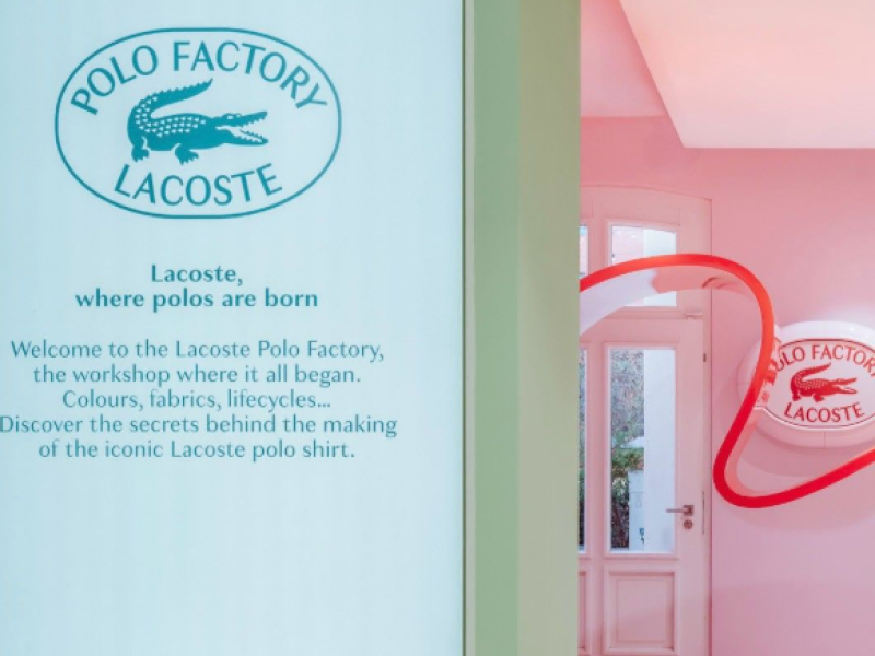 Lacoste déploie sa Polo Factory pour transformer son réseau retail