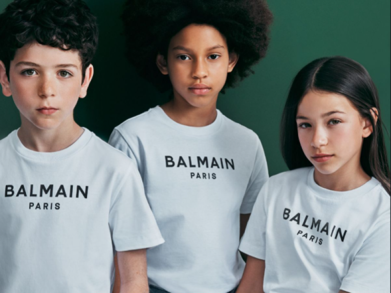Balmain confie sa ligne de mode enfant à Brave Kid