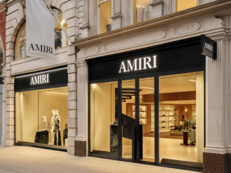 AMIRI ouvre son premier flagship à Londres sur New Bond Street