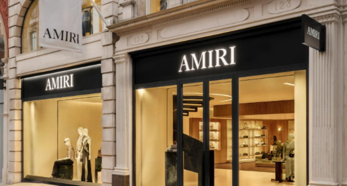 AMIRI ouvre son premier flagship à Londres sur New Bond Street