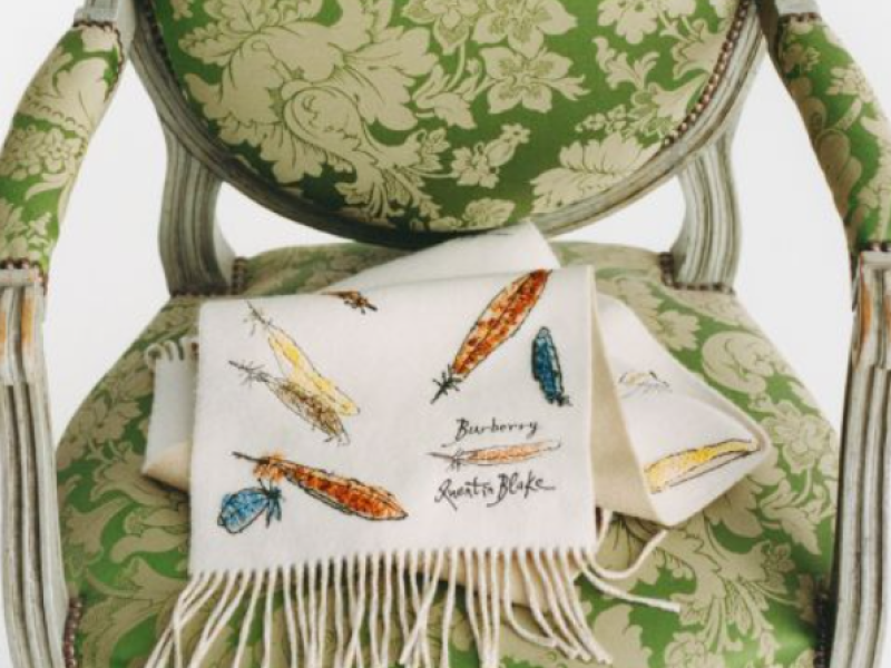 Burberry s&rsquo;associe à Quentin Blake pour une collection capsule