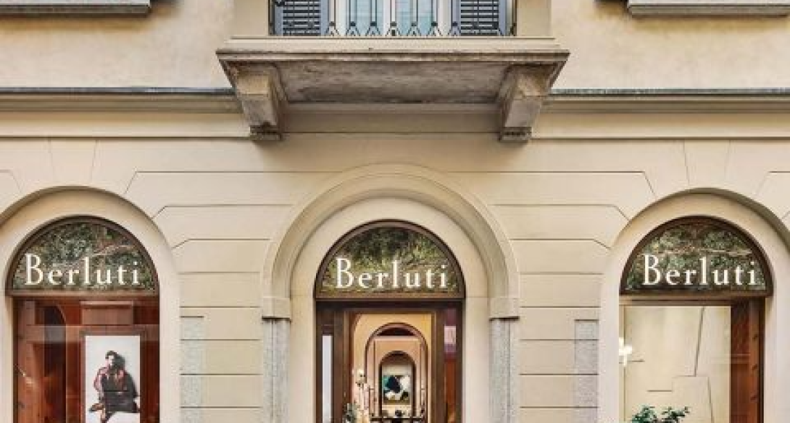 Berluti ouvre une boutique à Milan sur la Via Montenapoleone