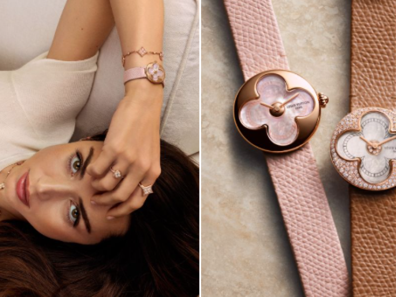 Louis Vuitton enrichit Color Blossom avec des montres joaillières féminines