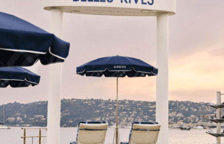 Pop-up store luxe été 2026 | Burberry a l&rsquo;Hôtel Belles Rives