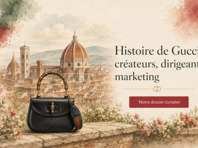 L&rsquo;histoire de Gucci : origines, évolution, codes et influence dans le luxe