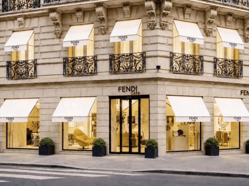 Fendi Casa ouvre son flagship à Paris sur l’avenue George V