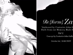 Zara lance Re{form} avec John Galliano en pleine Fashion Week de Paris