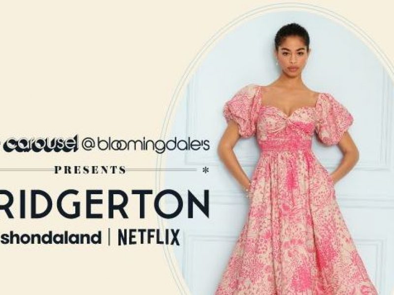 Bloomingdale’s surfe sur la tendance Regencycore avec sa collection Bridgerton