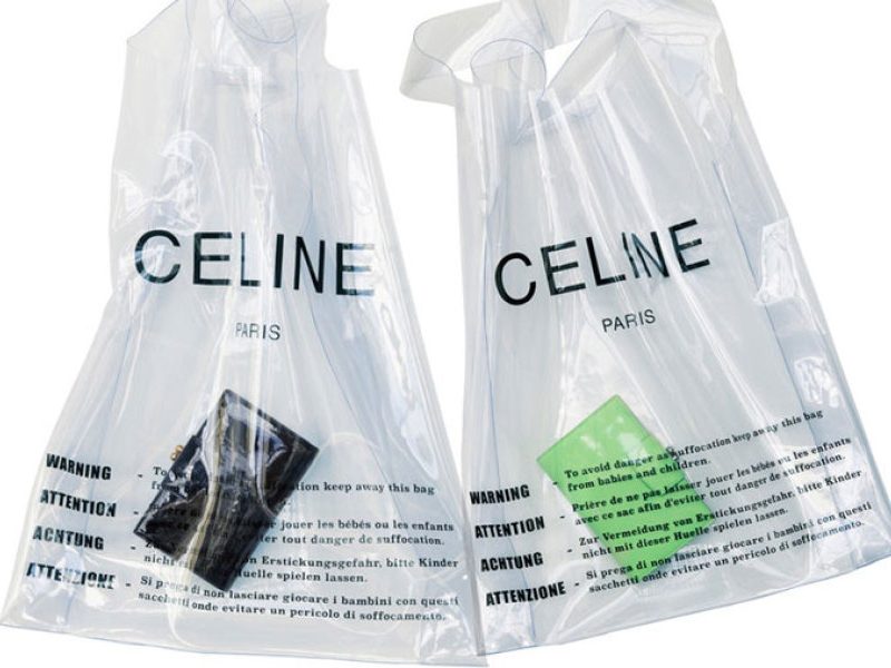 Céline fait le buzz avec son nouveau sac plastique