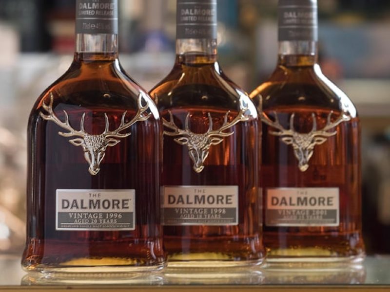Whiskies Dalmore : une vente exclusive pour le 1e avril