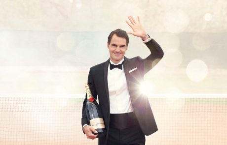 Moët & Chandon : une cuvée en l’honneur de Roger Federer