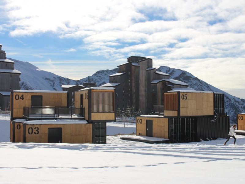 Flying Nest : l’hébergement nomade et éphémère s’installe à Avoriaz