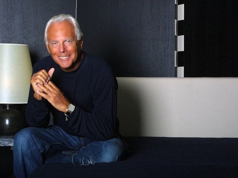 Giorgio Armani lance une ligne de haute joaillerie