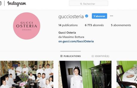 Gucci poursuit son offensive média sur Instagram