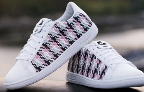 Guerlain s’associe au Coq Sportif pour un sneaker collector